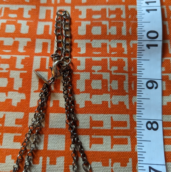 NY&C floral statement necklace with extra links - Picture 3 of 4